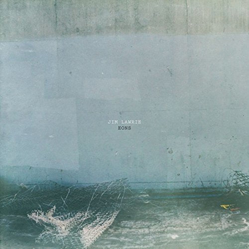 Album cover with a damaged fishing net in water against a grey concrete wall.