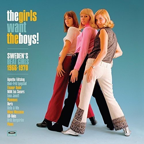 Album cover featuring three blonde women in 1960s fashion.