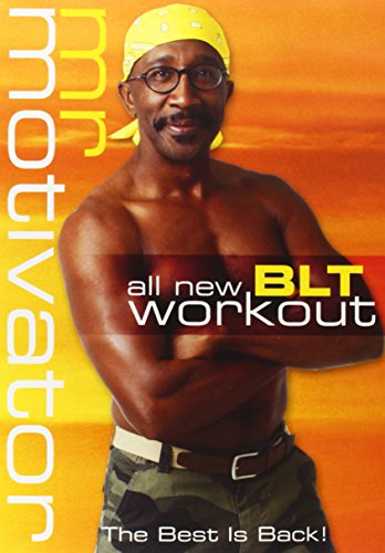 Mr. Motivator DVD cover featuring a smiling man in a yellow headband.