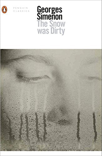 "Book cover with a close-up of a face behind a wet window, Penguin Classics logo."