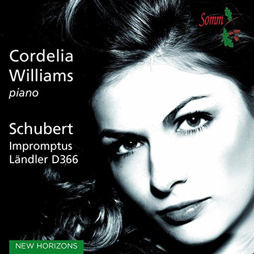 CD cover featuring pianist Cordelia Williams in a dark, artistic portrait.