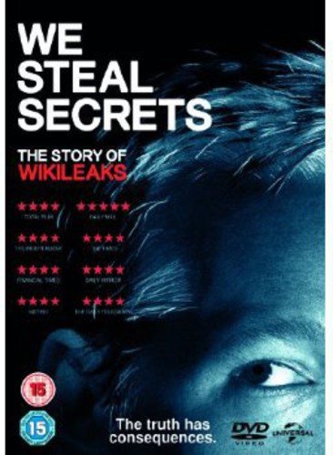 DVD cover for “We Steal Secrets: Story of Wikileaks” documentary.