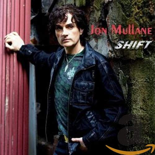 Jon Mullane album cover, “Shift”, featuring a man in a denim jacket.