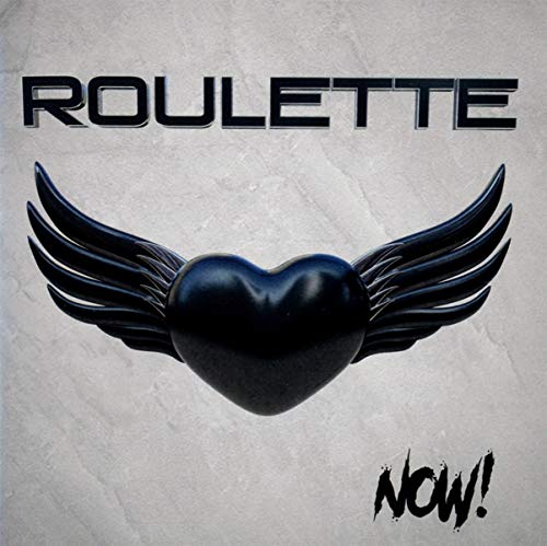 CD cover: black heart with wings, text “Roulette” and “Now!”.