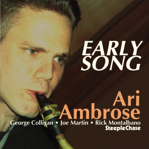 CD cover for Ari Ambrose’s “Early Song” featuring a portrait of the artist.