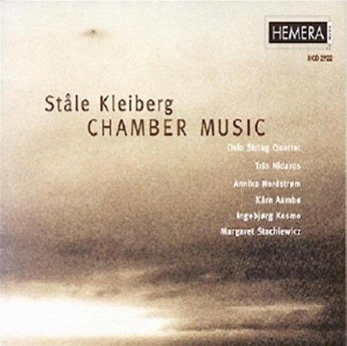 CD cover with sepia-toned seascape, featuring "Ståle Kleiberg: Chamber Music" in dark text.