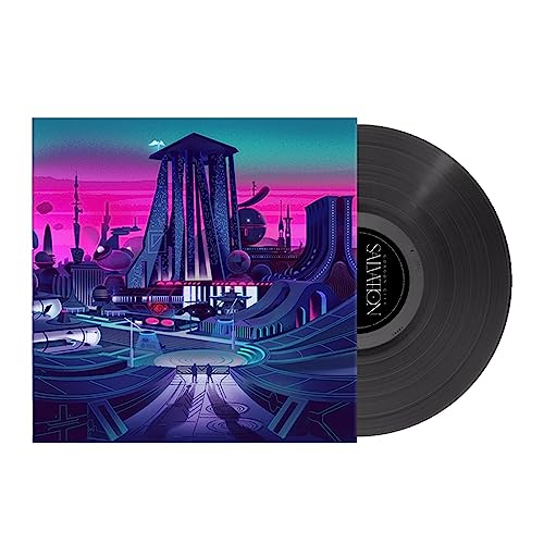 Gorgon City “Salvation” vinyl record with futuristic cityscape album art.
