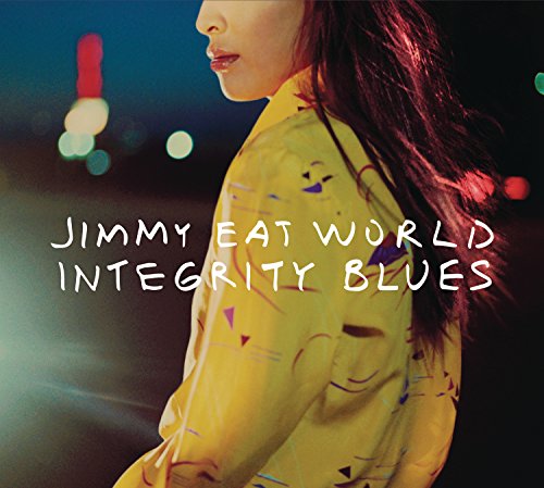 “Integrity Blues” CD cover featuring a woman in a yellow jacket.