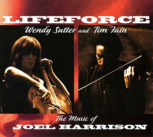 CD cover featuring two musicians playing cello, titled “Lifeforce.”