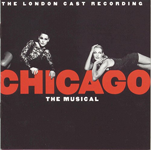 CD cover for “Chicago: The Musical” featuring two reclining women.
