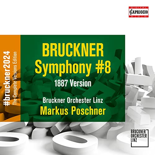 CD cover for Bruckner’s Symphony No. 8 by Bruckner Orchester Linz.