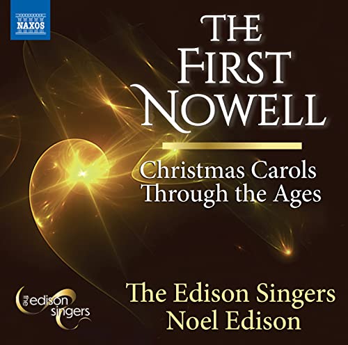 CD cover for "The First Nowell" by The Edison Singers.
