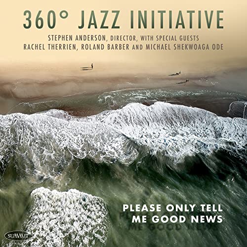 Cassette cover with ocean wave image and text: "360° Jazz Initiative.