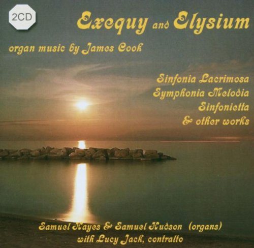 "CD cover with serene lake sunrise image and yellow text listing album details."
