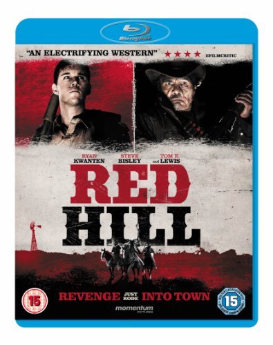 Red Hill" Blu-ray cover featuring two men and a western landscape.