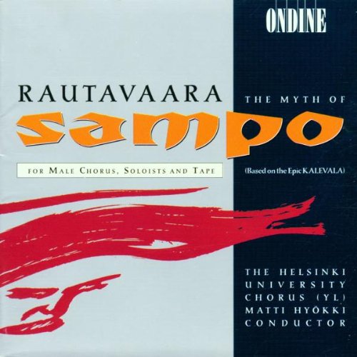 "CD cover with red brushstroke on light blue, dark blue, and orange text."