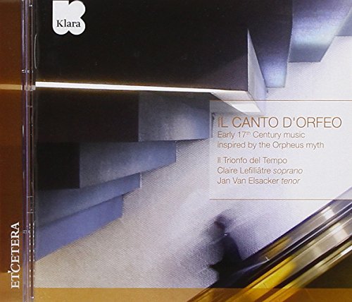 CD case for “Il Canto D’orfeo” with abstract geometric shapes.