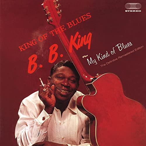 B.B. King album cover featuring the musician with his guitar.
