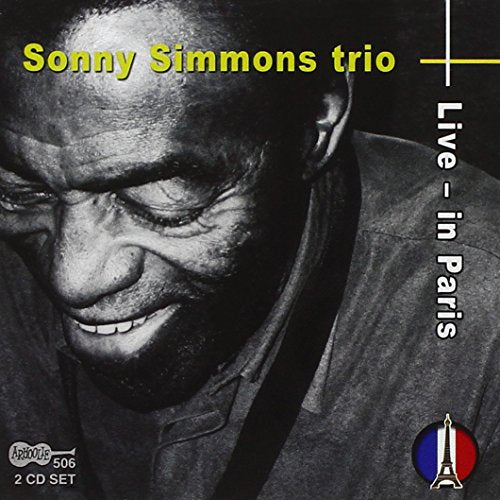 CD cover featuring a black and white portrait of Sonny Simmons.