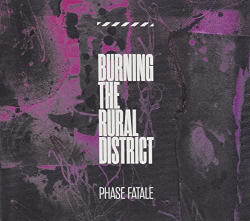CD cover with purple and black splatter, bold white text, and band name.