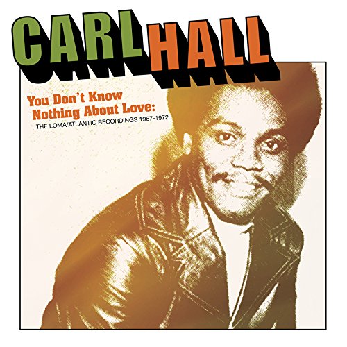 Carl Hall CD cover featuring a man in a leather jacket.