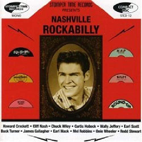 CD cover: "Nashville Rockabilly" with a portrait of a smiling man in an ornate frame.