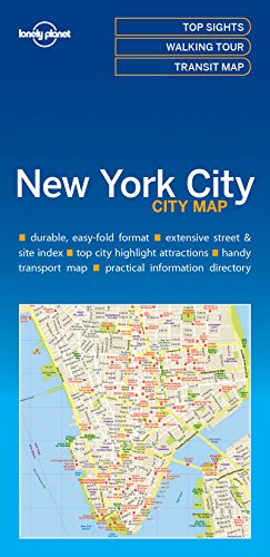 Lonely Planet New York City Map
