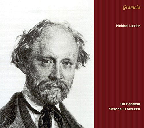 CD cover with sketch of a man and red panel with white text.