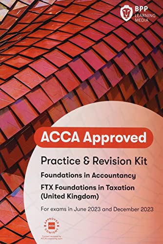 FIA Foundations in Taxation FTX FA2022: Practice and Revision Kit