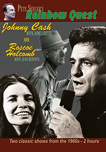 DVD cover featuring black-and-white images of Johnny Cash, June Carter, and Roscoe Holcomb.