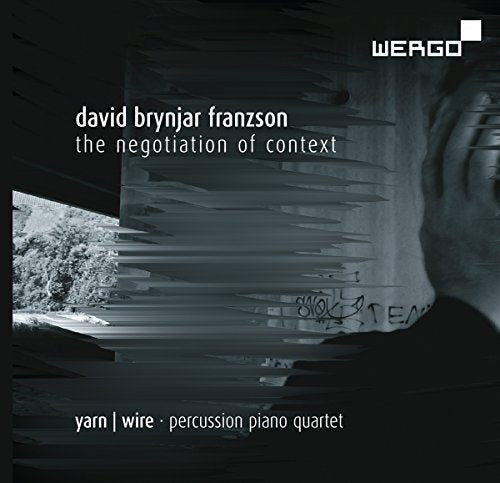 "Album cover with abstract image, white text, and 'WERGO' logo in top-right corner."