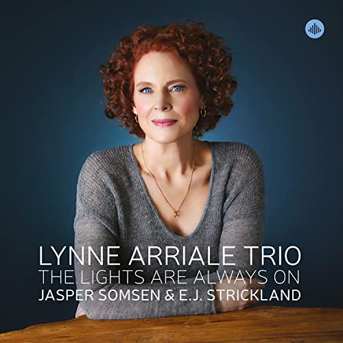 CD cover featuring portrait of jazz pianist Lynne Arriale.