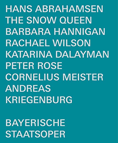 “The Snow Queen” Blu-ray cover listing cast and Bavarian State Opera.