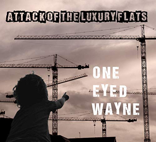 CD cover: cranes, a child's back, and text "One Eyed Wayne".