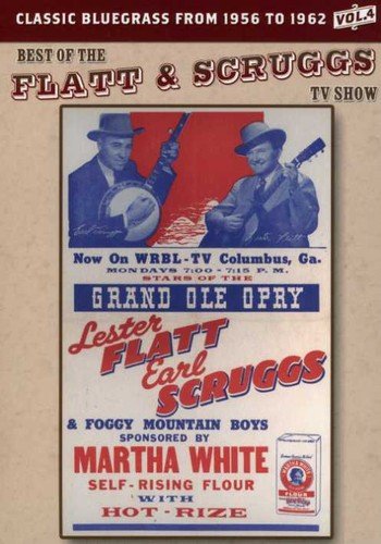DVD cover featuring Lester Flatt and Earl Scruggs in blue tone, holding instruments.