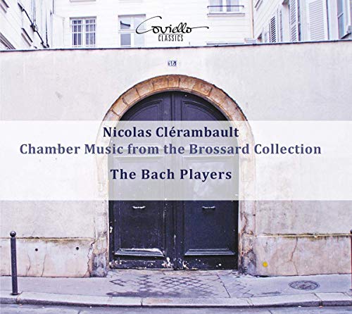 "CD cover featuring a white building with a black arched doorway."