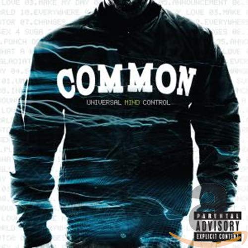 CD cover for Common’s “Universal Mind Control” featuring a man in a jacket.