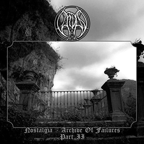 BlackSHCB black and white album cover featuring a stone balcony overlooking a cliff.