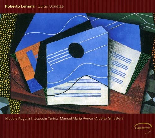 CD cover featuring abstract geometric shapes in blue, orange, and black.
