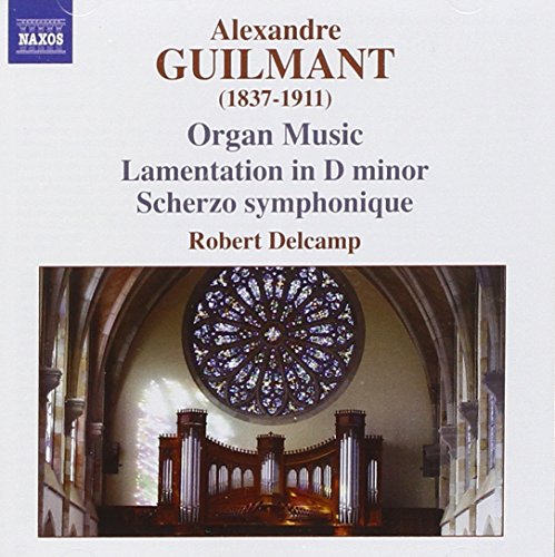 CD cover for Alexandre Guilmant’s organ music performed by Robert Delcamp.