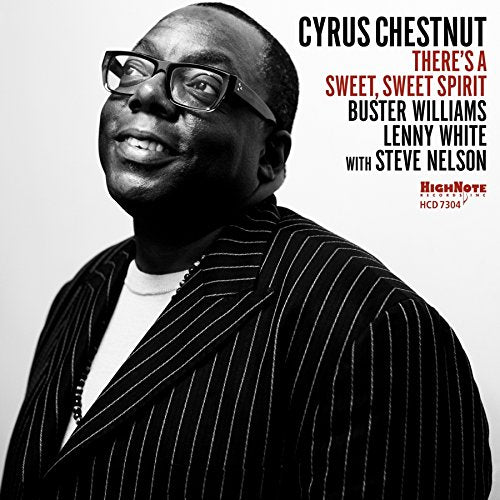 Album cover with black-and-white photo of Cyrus Chestnut in a pinstripe suit.
