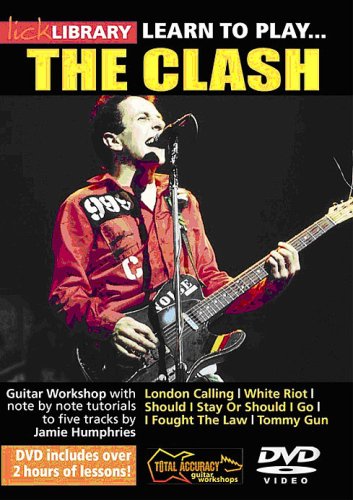 DVD cover featuring Joe Strummer of The Clash playing guitar.