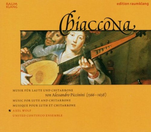 A CD cover featuring a Renaissance-style painting of a man playing a lute.