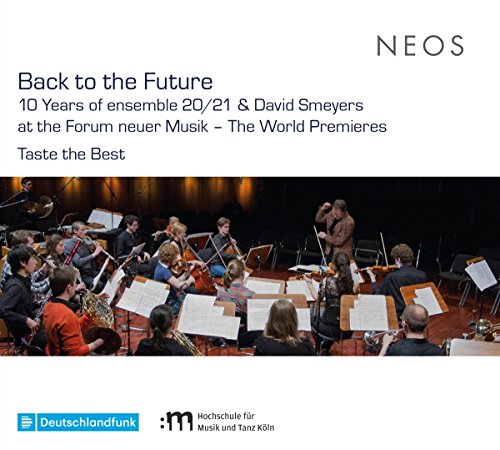 "CD cover with orchestra image and text on white background."