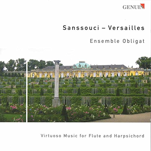 A CD cover featuring a formal garden and a large building in the background.