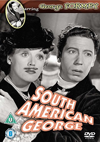 DVD cover for "South American George" featuring a black and white image of a man and woman.
