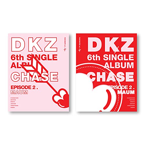 DKZ "Chase Episode 2. Maum" album cover with red and white design.