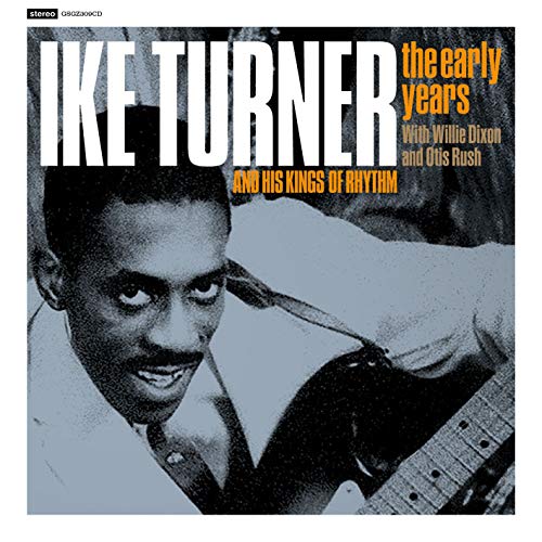 CDCLC album cover featuring a grayscale photo of Ike Turner with a guitar.