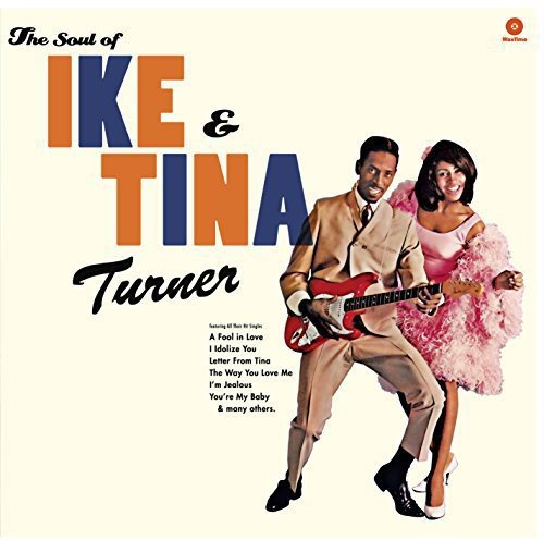 Ike & Tina Turner album cover featuring a portrait of the duo.