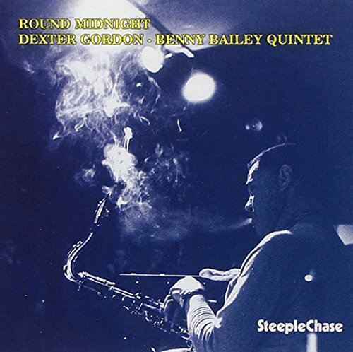 CD cover: Dexter Gordon playing saxophone, blue and smoky background.